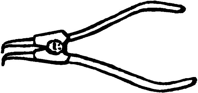 6546 låseringstang til udvendige ringe A 21, 170 mm