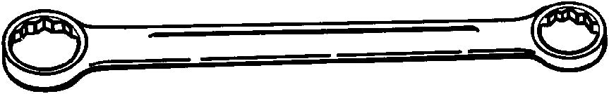 STABIL 21 dobbeltringnøgle 27 × 32 mm