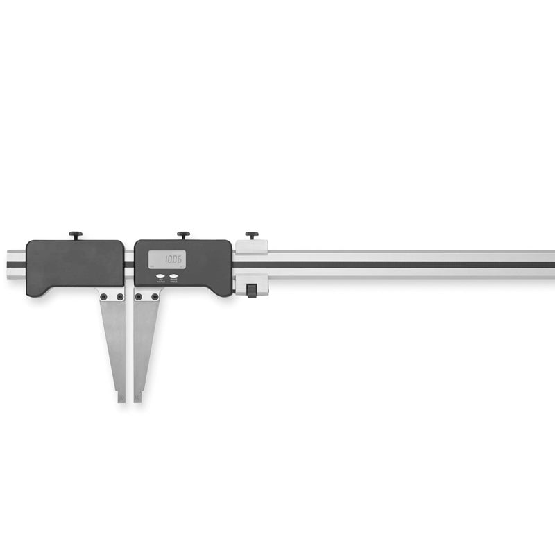 Aluminium digital Duo skydelære 2000 × 0,01 mm (125 mm kæbe)