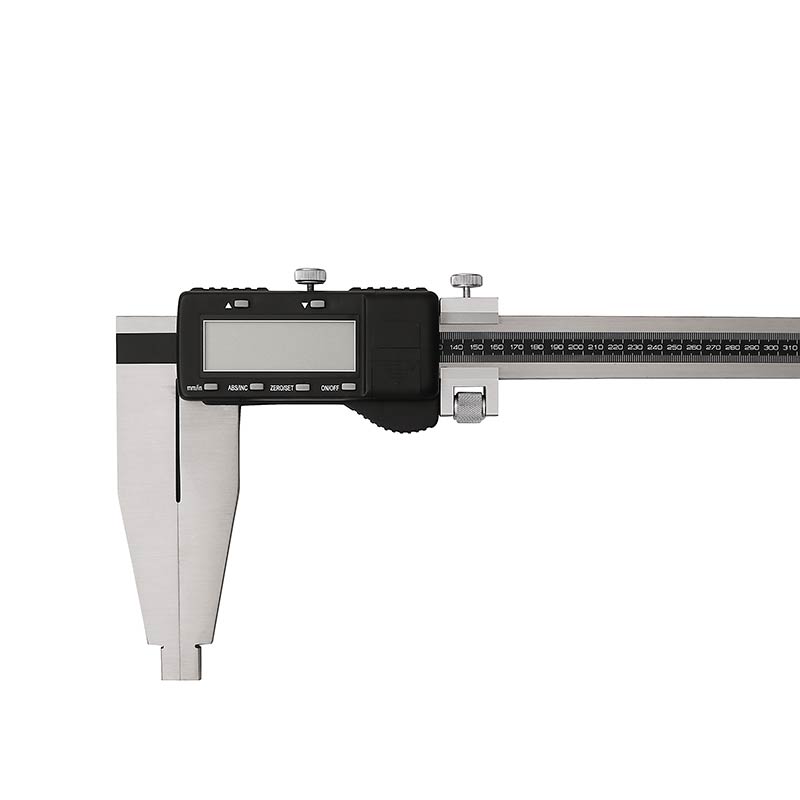 Digital værkstedsskydelære 0–1500 × 0,01 mm med kæbelængde 200 mm