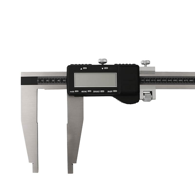 Digital værkstedsskydelære 0–1500 × 0,01 mm med kæbelængde 200 mm