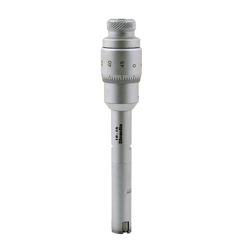 Indvendig 3-punkt mikrometer 12–16 mm (uden kontrolring)