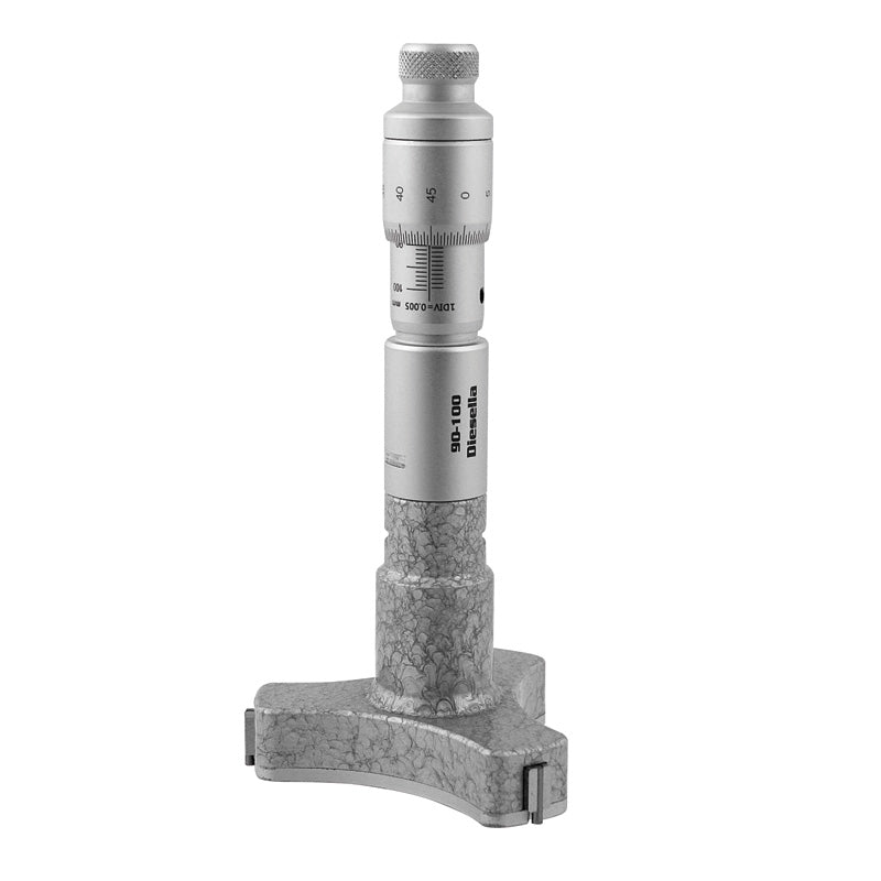 Indvendig 3-punkt mikrometer 90–100 mm (uden kontrolring)