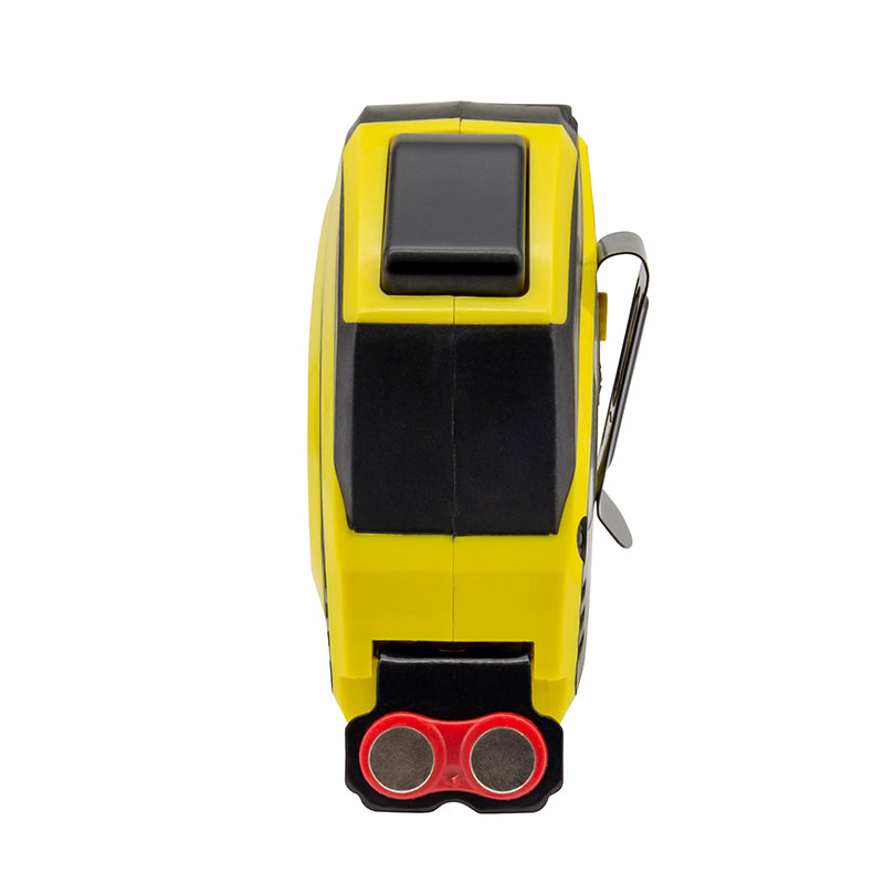 Båndmål 10 m × 25 mm gummibelagt ABS-hus med Auto-lock