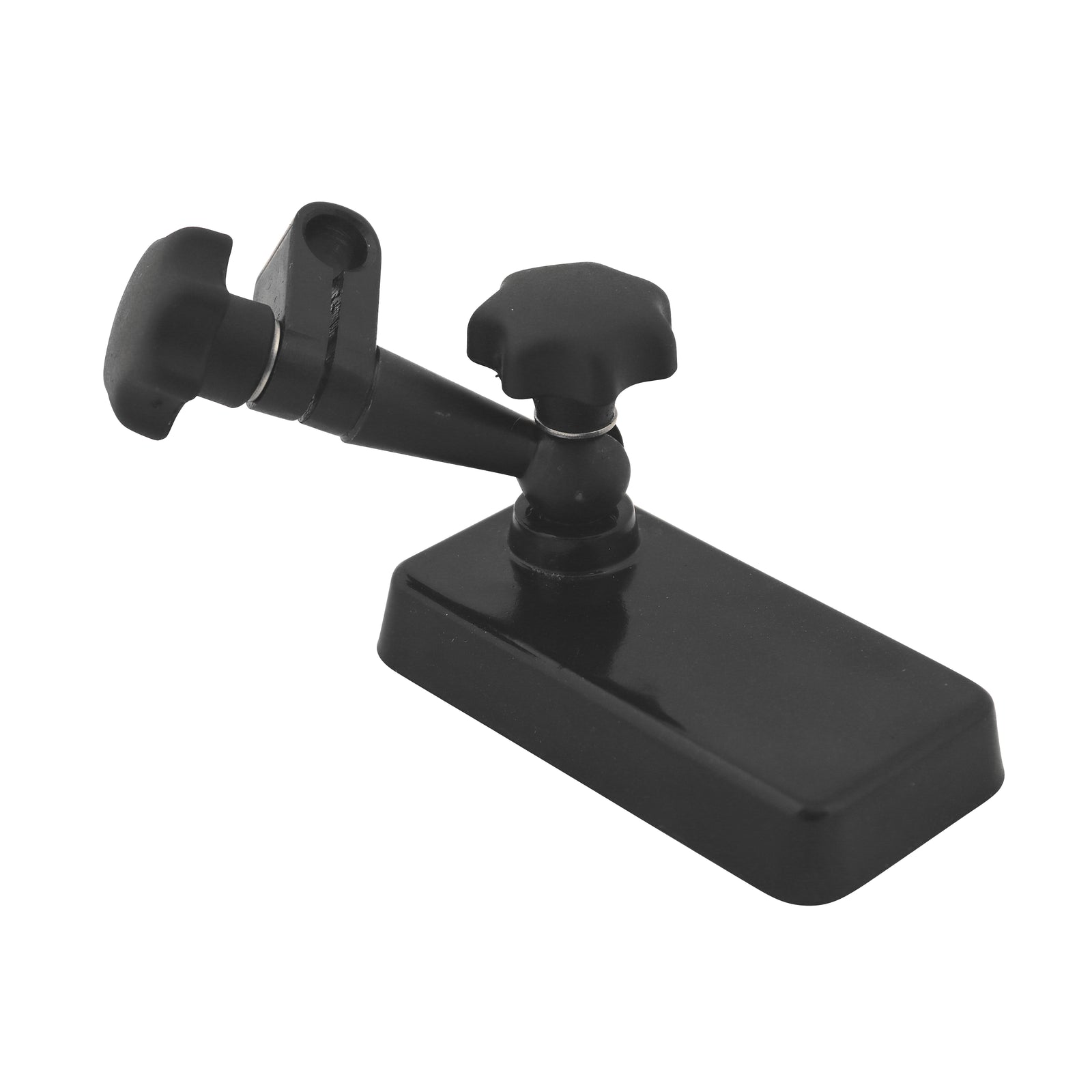 Magnetholder med plan anlægsflade og Ø8 mm opspændingshul (uden måleur)