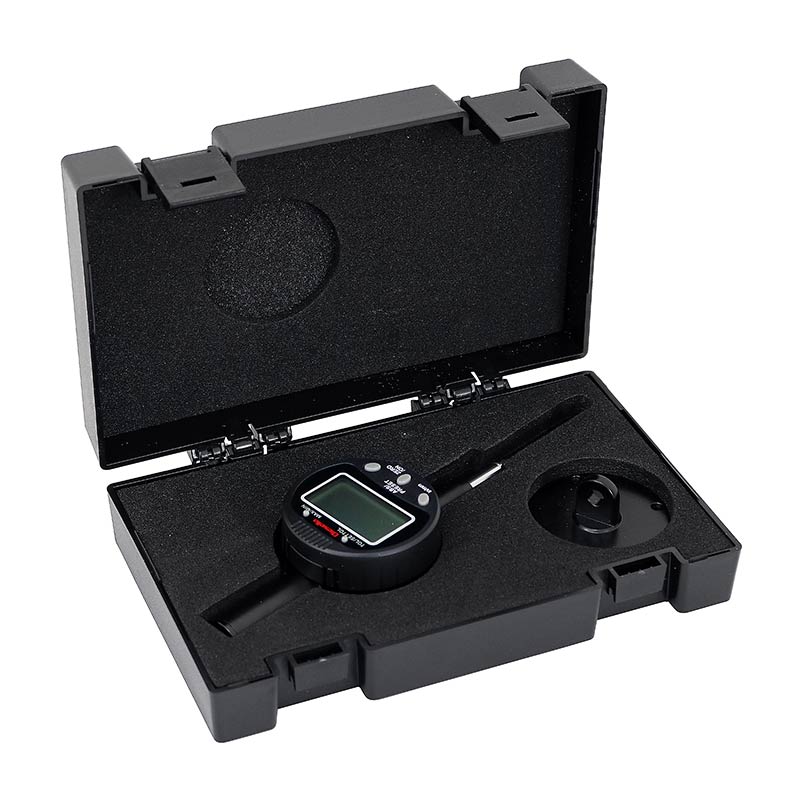 Digitalt måleur 0–25,4 × 0,01 mm med ABS/TOL/Min/Max funktion