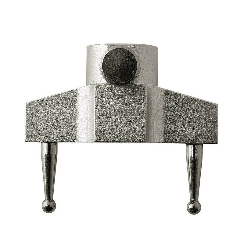 Digital radius måler 5–700 × 0,01 mm for ind- og udvendig måling