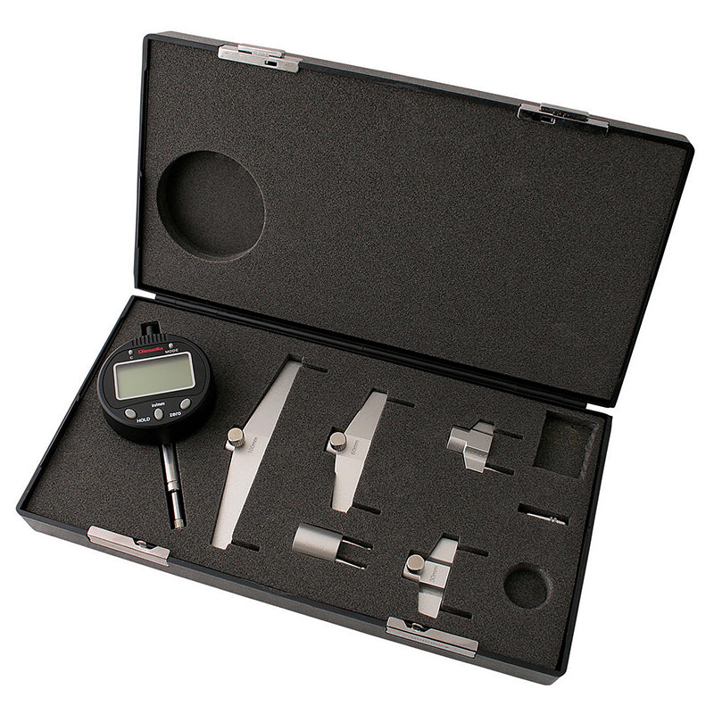 Digital radius måler 5–700 × 0,01 mm for ind- og udvendig måling