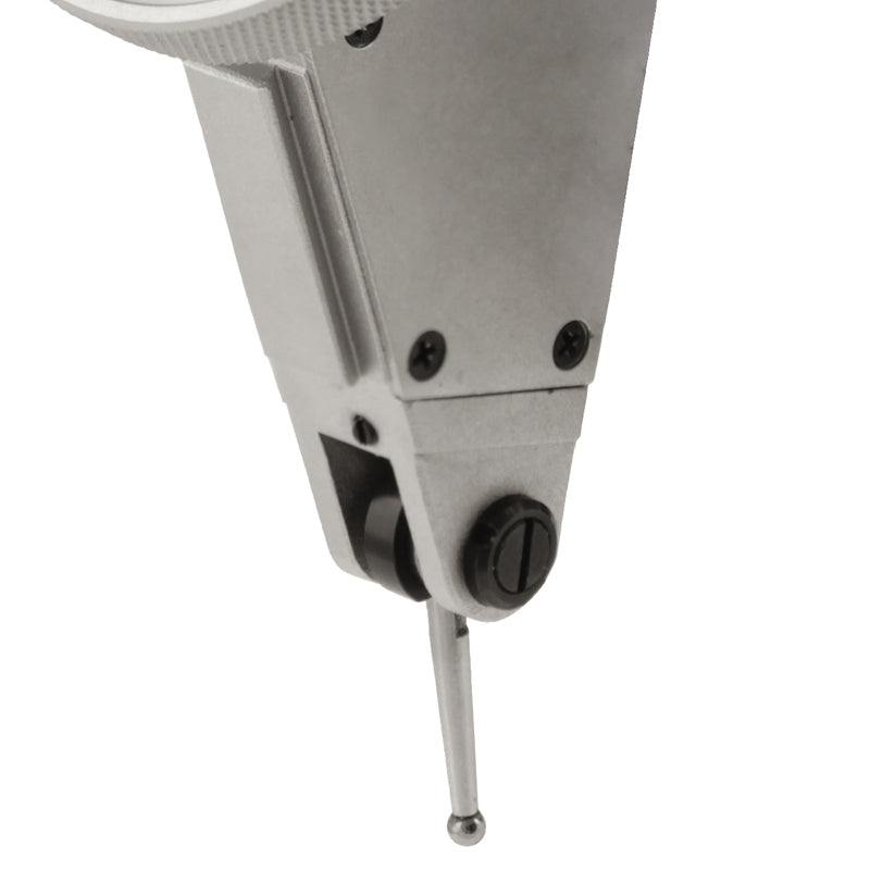 Vippeindikator 0,8 × 0,01 mm med skråstillet måleur og 16 mm vippearm