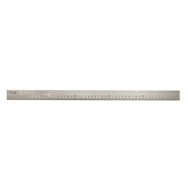 Målestav Form B 3000 × 40 × 8 mm DIN 866