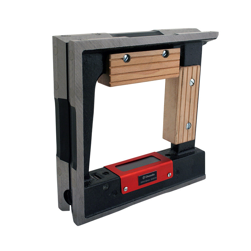 Rammevaterpas med magnet 150 × 150 mm × 0,02 mm/m