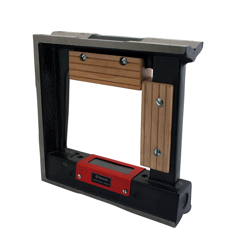 Rammevaterpas med magnet 150 × 150 mm × 0,02 mm/m