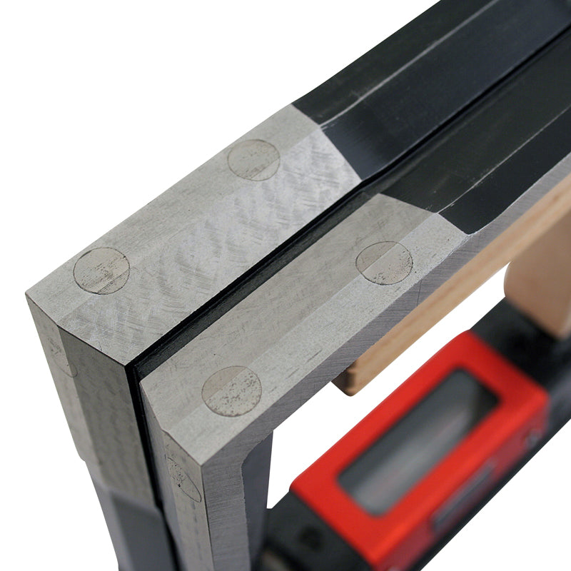 Rammevaterpas med magnet 150 × 150 mm × 0,02 mm/m