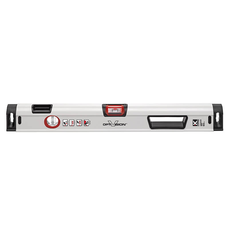 CONDOR Prof. vaterpas 180 cm med OPTIVISION, DualView og 2 libeller