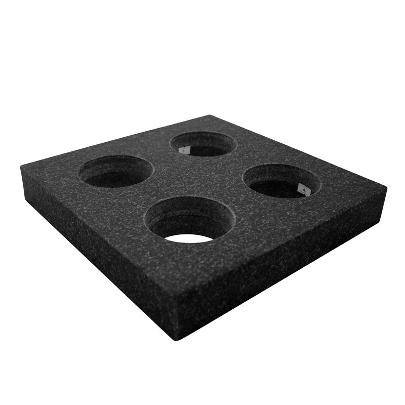 Granitvinkelnormal 90° kvadratform 400 × 400 × 60 mm DIN 876/0