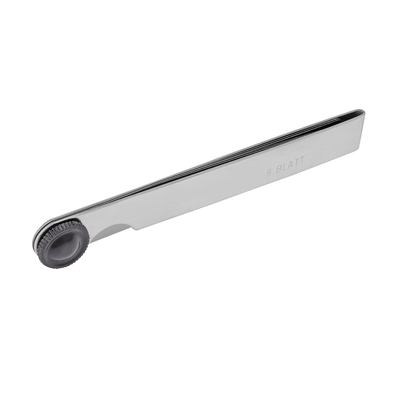 Søgerblade 0,04–0,15 mm (8 blade) 100 mm med konisk afrunding og 13 mm bredde