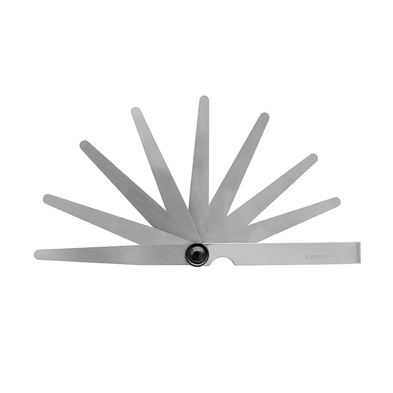Søgerblade 0,05–0,50 mm (8 blade) 100 mm med konisk afrunding og 13 mm bredde