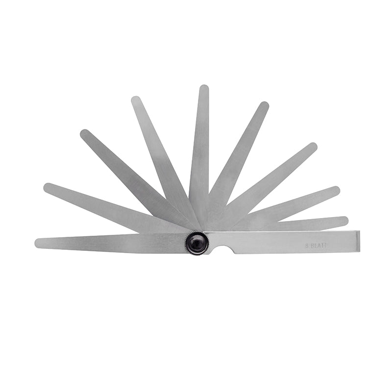 Søgerblade 0,05–1,00 mm (9 blade) 100 mm med konisk afrunding og 13 mm bredde