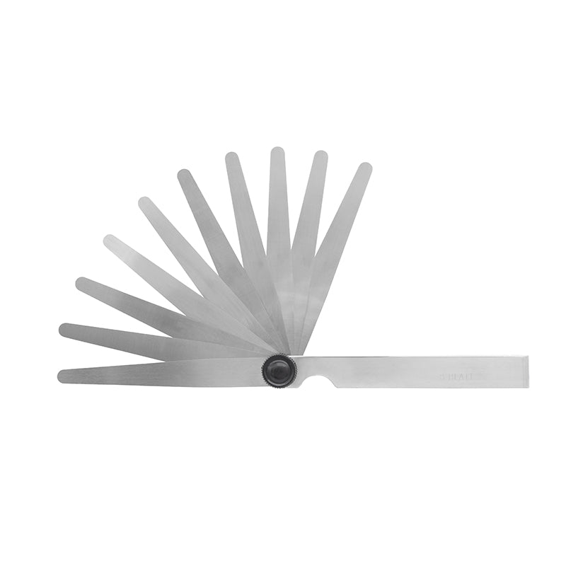 Søgerblade 0,10–1,00 mm (10 blade) 100 mm med konisk afrunding og 13 mm bredde
