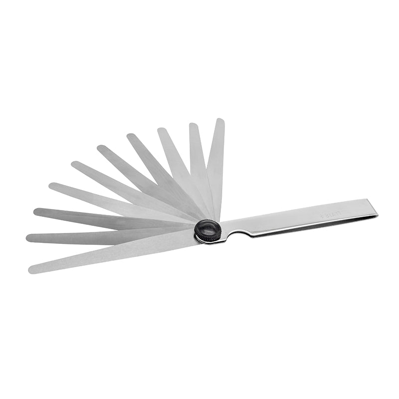 Søgerblade 0,10–1,00 mm (10 blade) 100 mm med konisk afrunding og 13 mm bredde