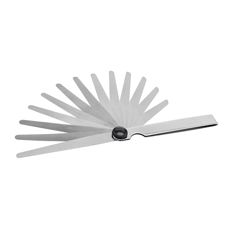 Søgerblade 0,05–1,00 mm (13 blade) 100 mm med konisk afrunding og 10 mm bredde