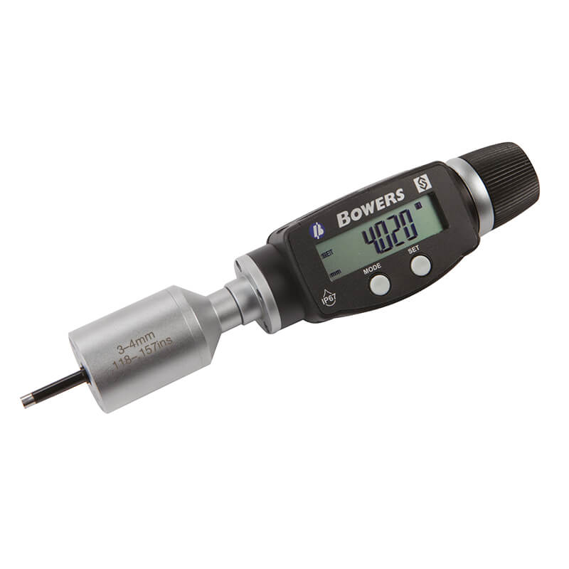 XTD3M-BT digital 2-punkt mikrometer 3–4 mm med kontrolring