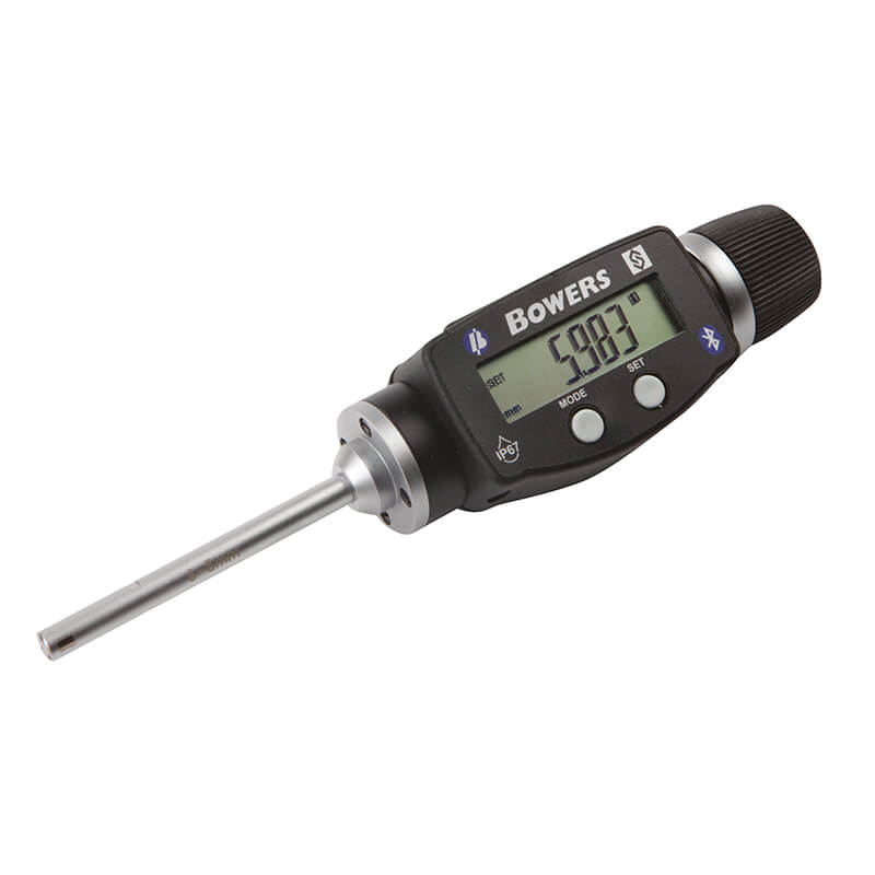 XTD6M-BT digital 3-punkt mikrometer 6–8 mm med kontrolring