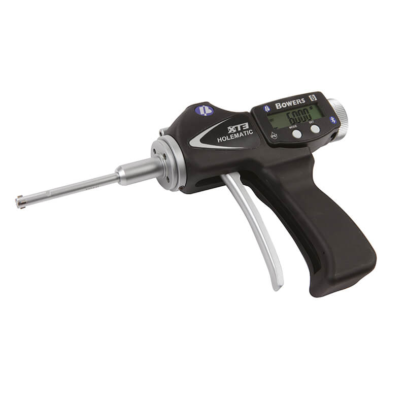 XTH4M-BT digital 3-punkt hurtigmålings-mikrometer 4–5 mm med pistolgreb og Bluetooth