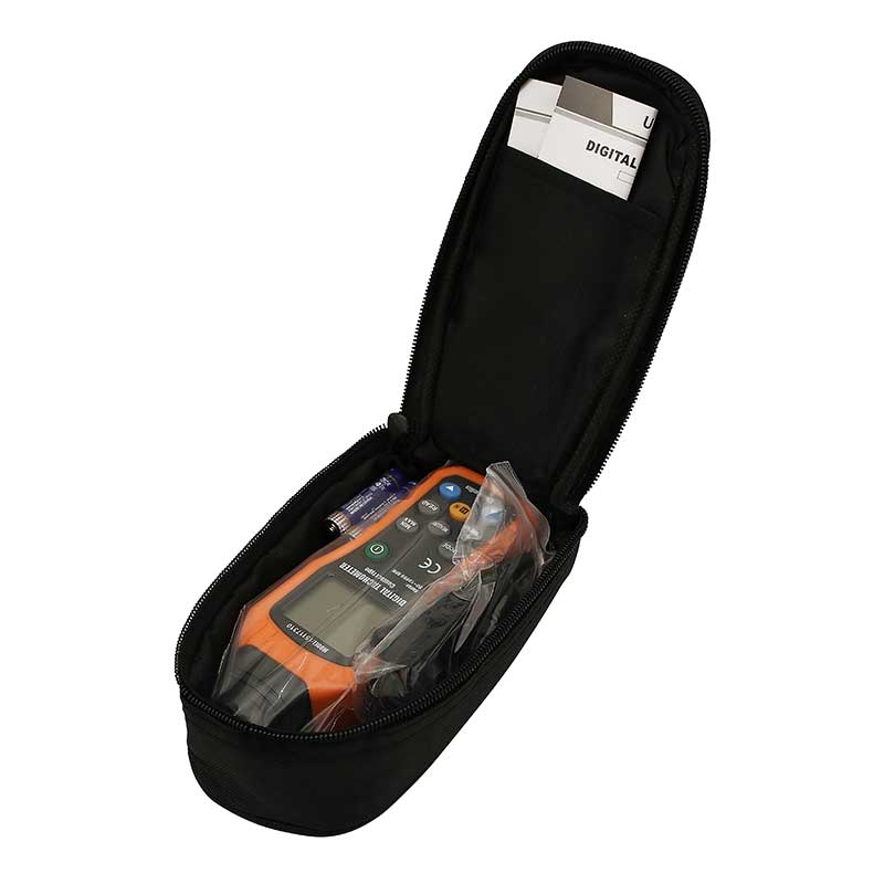 Digital håndtachometer (omdrejningstæller) med mekanisk måling og datalogning