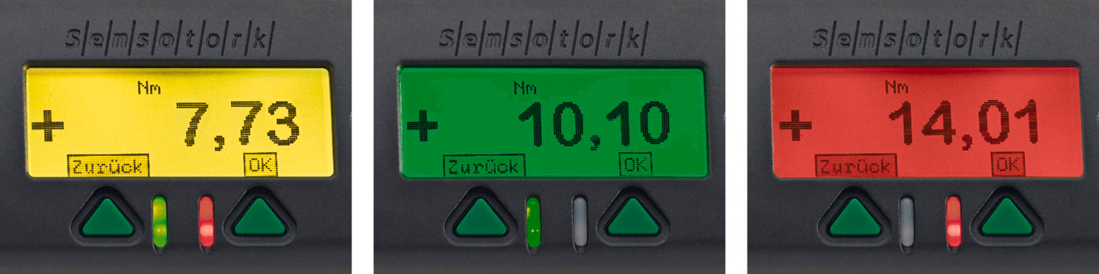 SENSOTORK 713R/6 elektronisk vinkel-momentnøgle 3–60 Nm