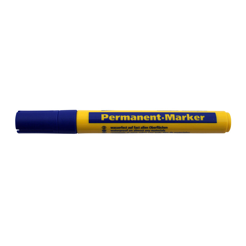 Permanent marker 1,5–3,0 mm blå rund spids (model 0617)