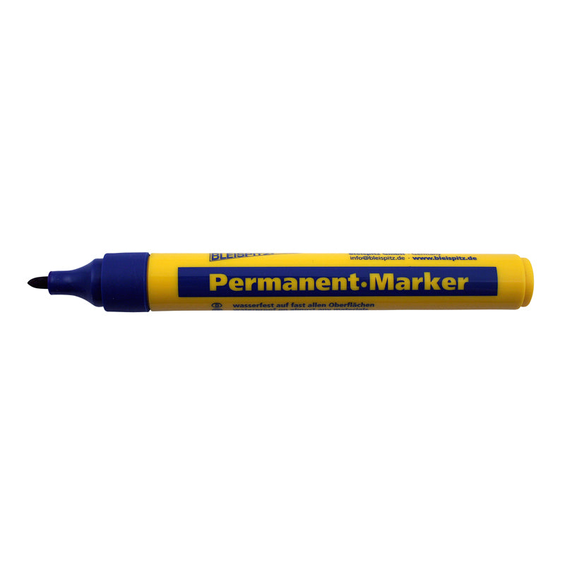 Permanent marker 1,5–3,0 mm blå rund spids (model 0617)
