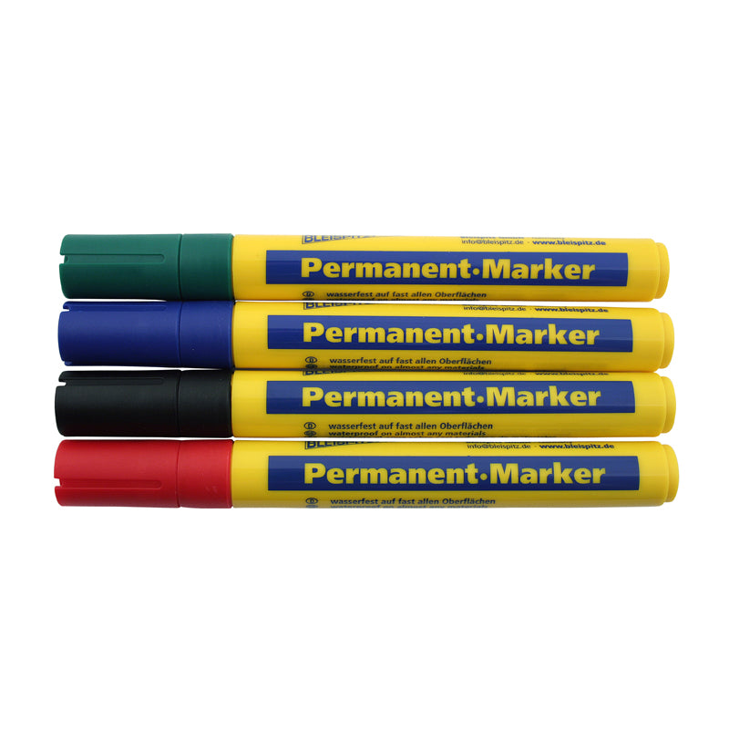 Permanent marker 1,5–3,0 mm sort rund spids (model 0631)