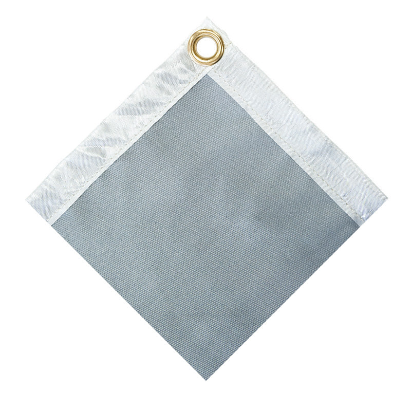 Svejsetæppe 2000 × 2000 mm op til 550°C udført i PU-belagt glasfiber (grå)