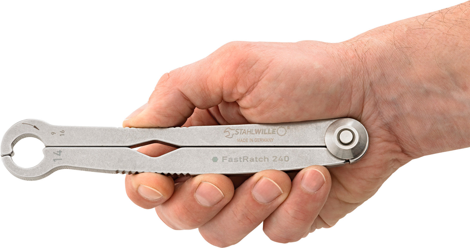 FastRatch 240 åben ringskraldenøgle 14 mm (9/16")