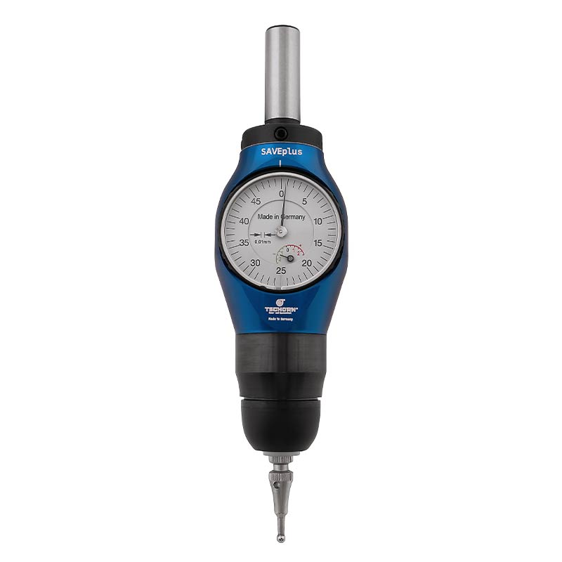 3D-taster SAVEplus med Ø12 mm skaft (analog, hvid urskive)