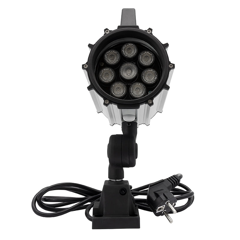 LED-maskinlys "LEO" med kort arm AC 230 V