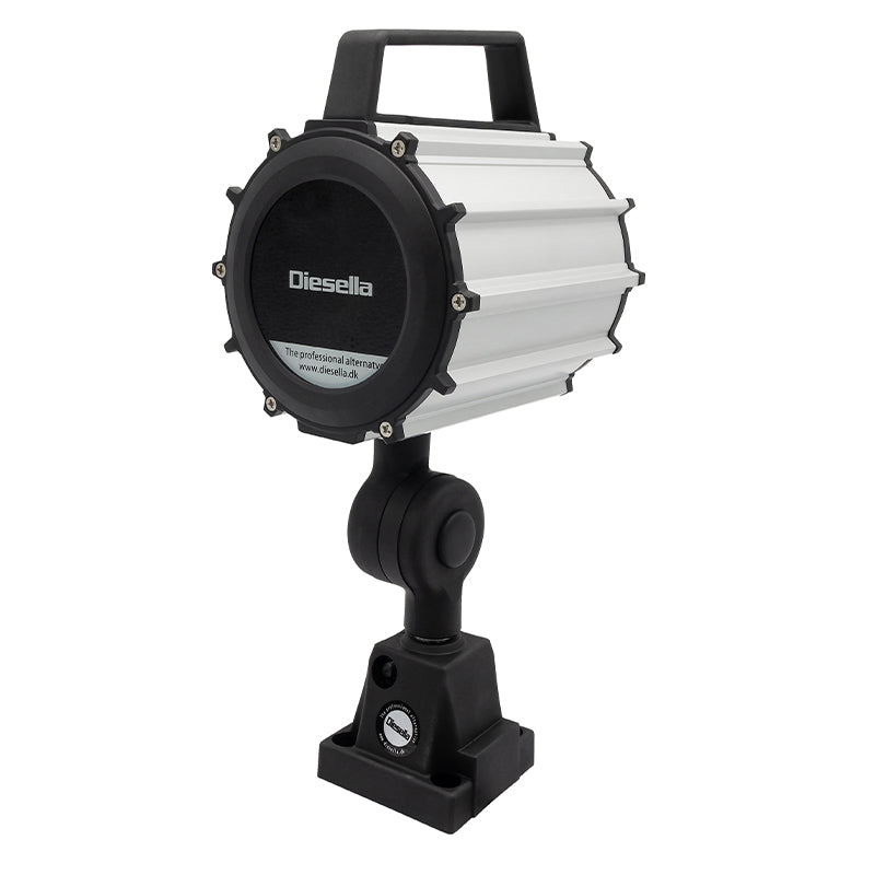 LED-maskinlys "LEO" med kort arm AC 230 V