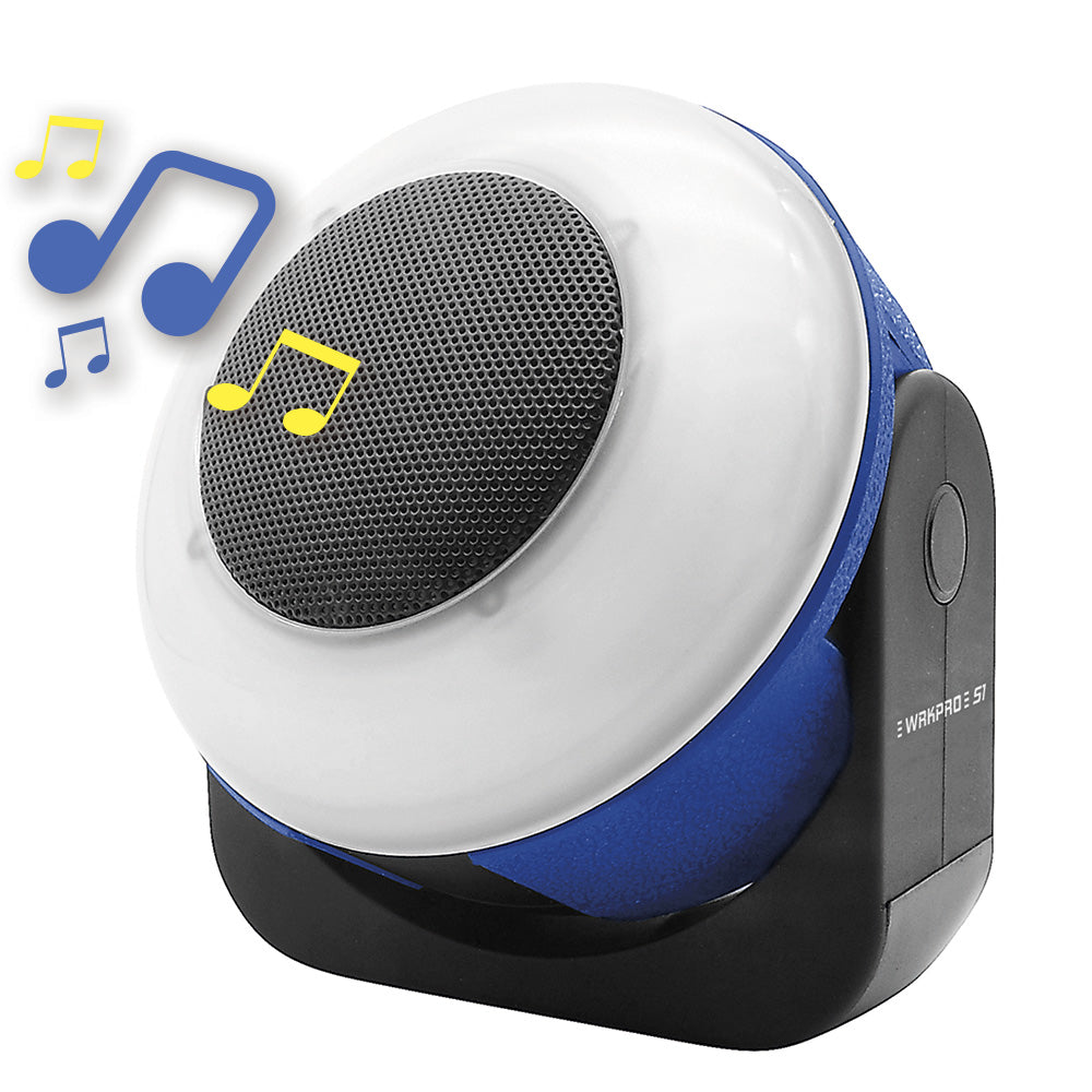 Arbejdslampe "S1" SMD LED med genopladeligt batteri og 5 W Bluetooth-højttaler