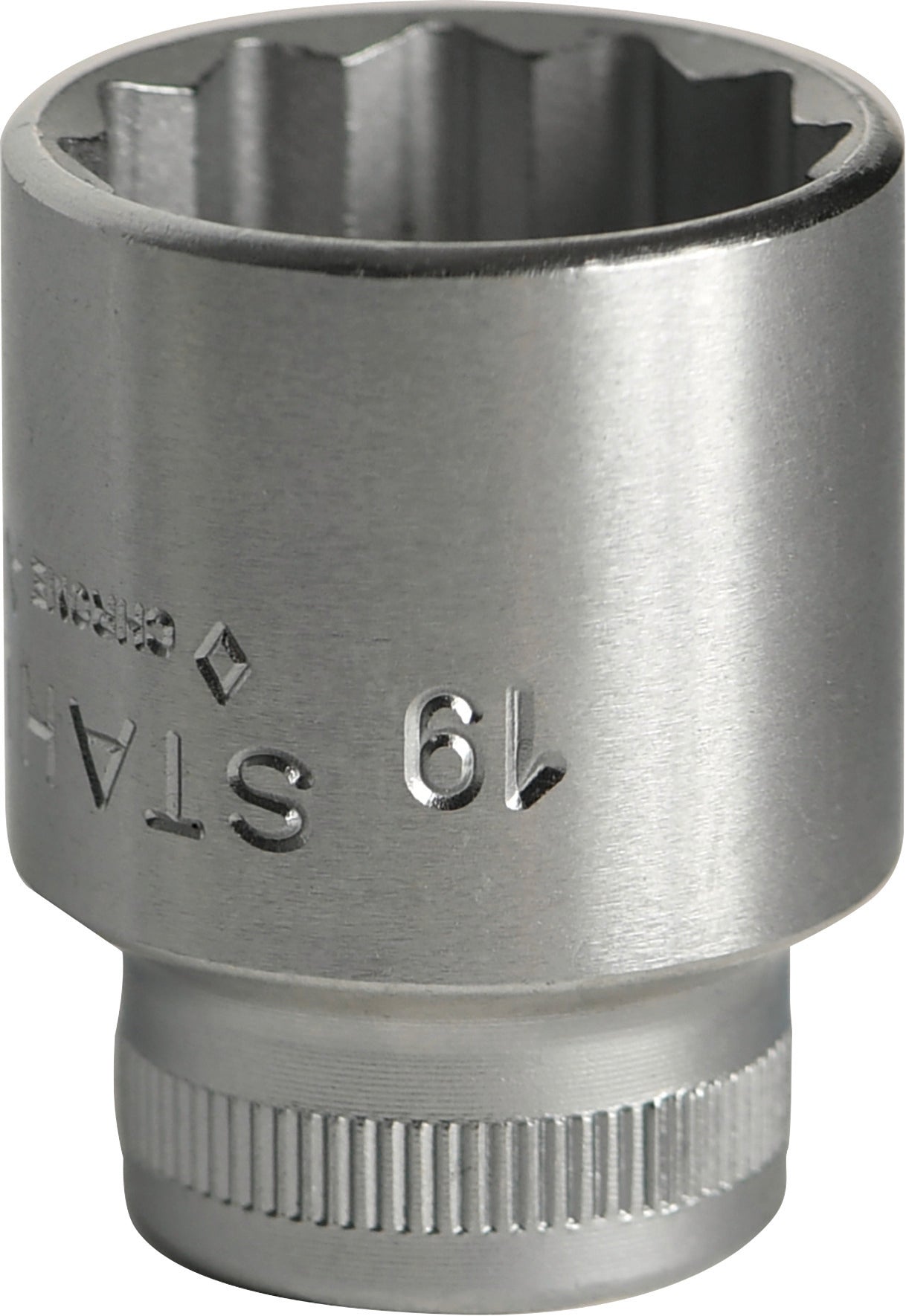 45 top 19 mm, firkant 3/8"