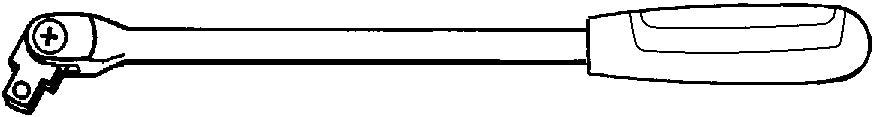 504 ledgreb, firkant 1/2", 397 mm