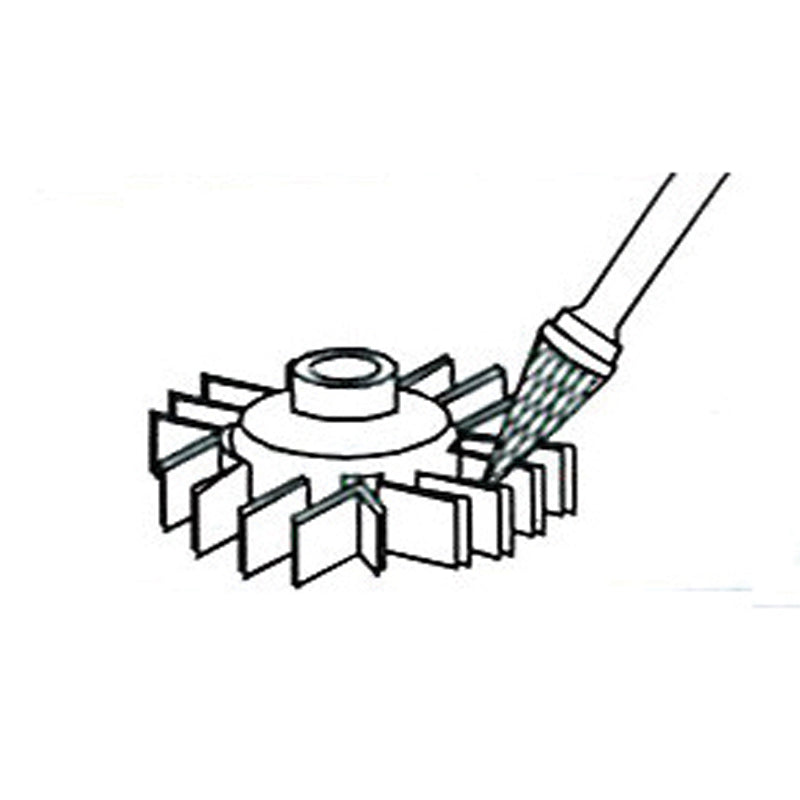Fræsestift HM Ø8 × 20 mm form M (Speedcut) med Ø6 mm skaft