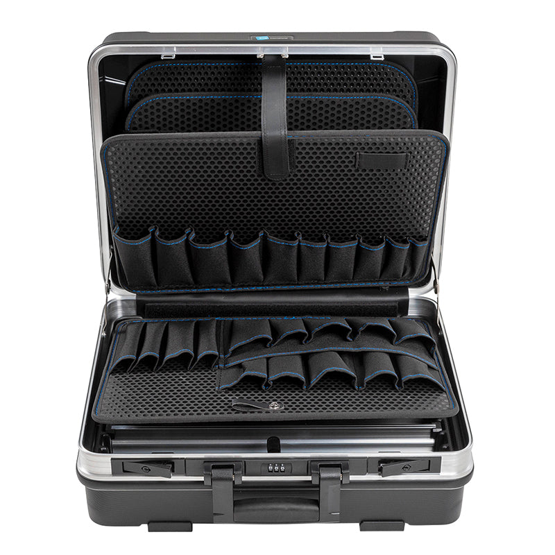 FLEX værktøjskuffert 470 × 365 × 200 mm, 34,3 l, model 120.03/P (Pockets)