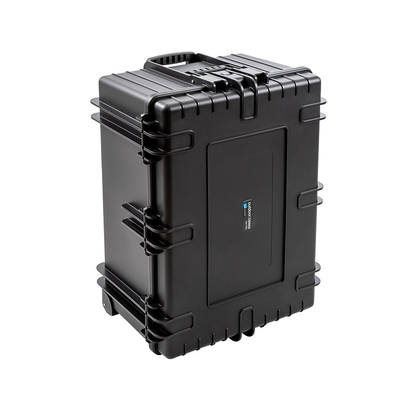 OUTDOOR-kuffert (tom, sort) 770 × 540 × 378 mm, 157 l, model 7800/B/EMPTY