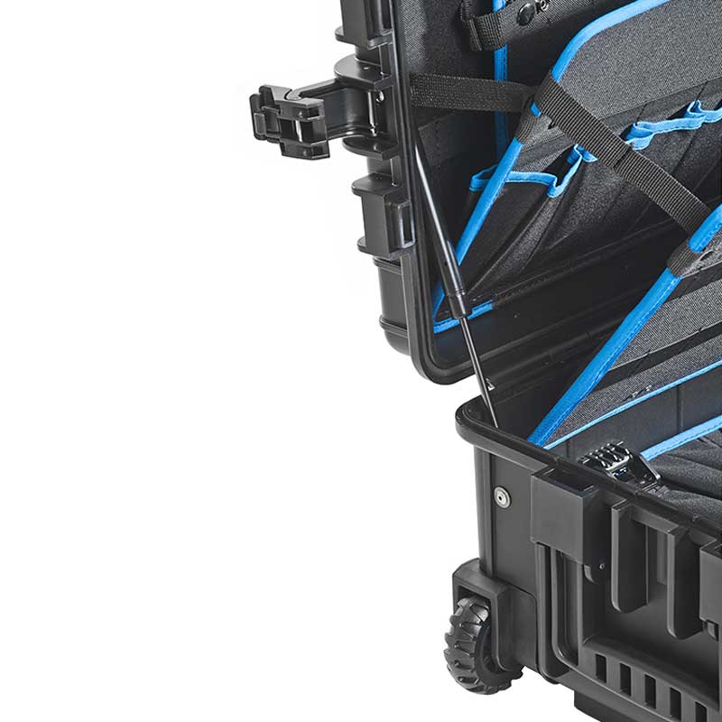JUMBO 6700 værktøjskuffert med lommer 539 × 359 × 225 mm, 43,5 l, model 117.19/P