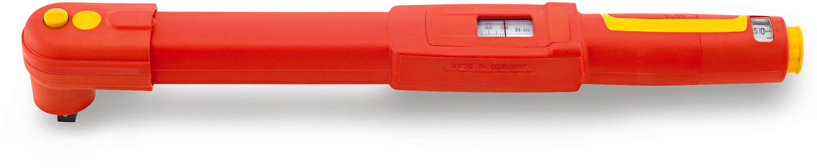 MANOSKOP 730R/5 VDE VDE-momentnøgle 10–50 Nm, indstik 9 × 12 mm