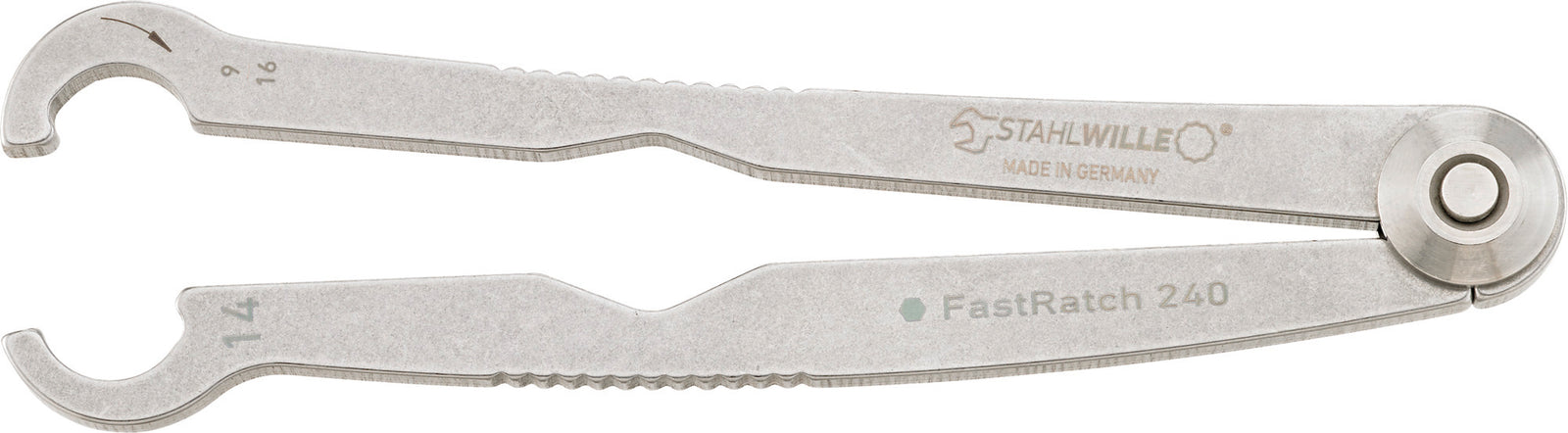 FastRatch 240 åben ringskraldenøgle 14 mm (9/16")