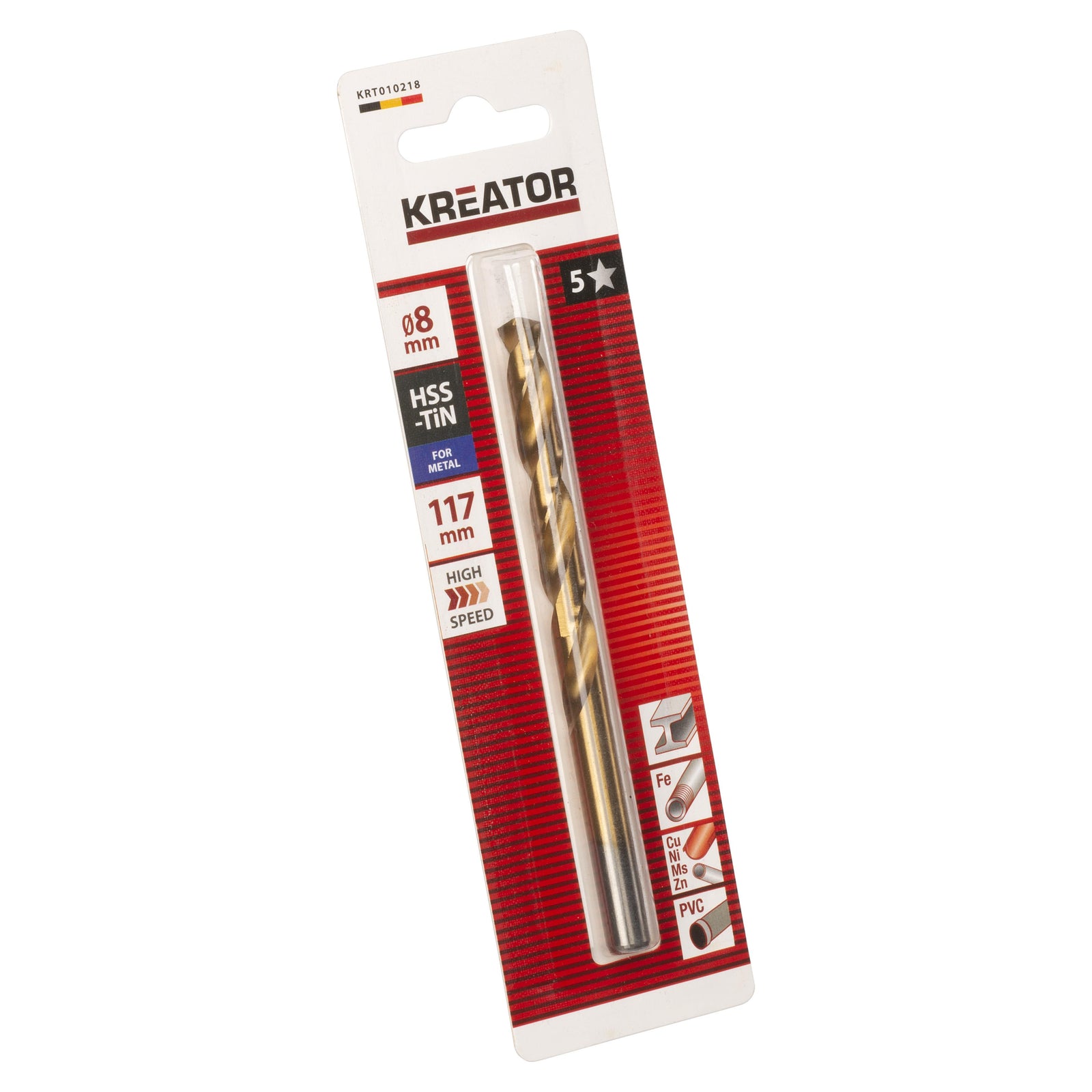 HSS-Tin metalbor 8,0 mm