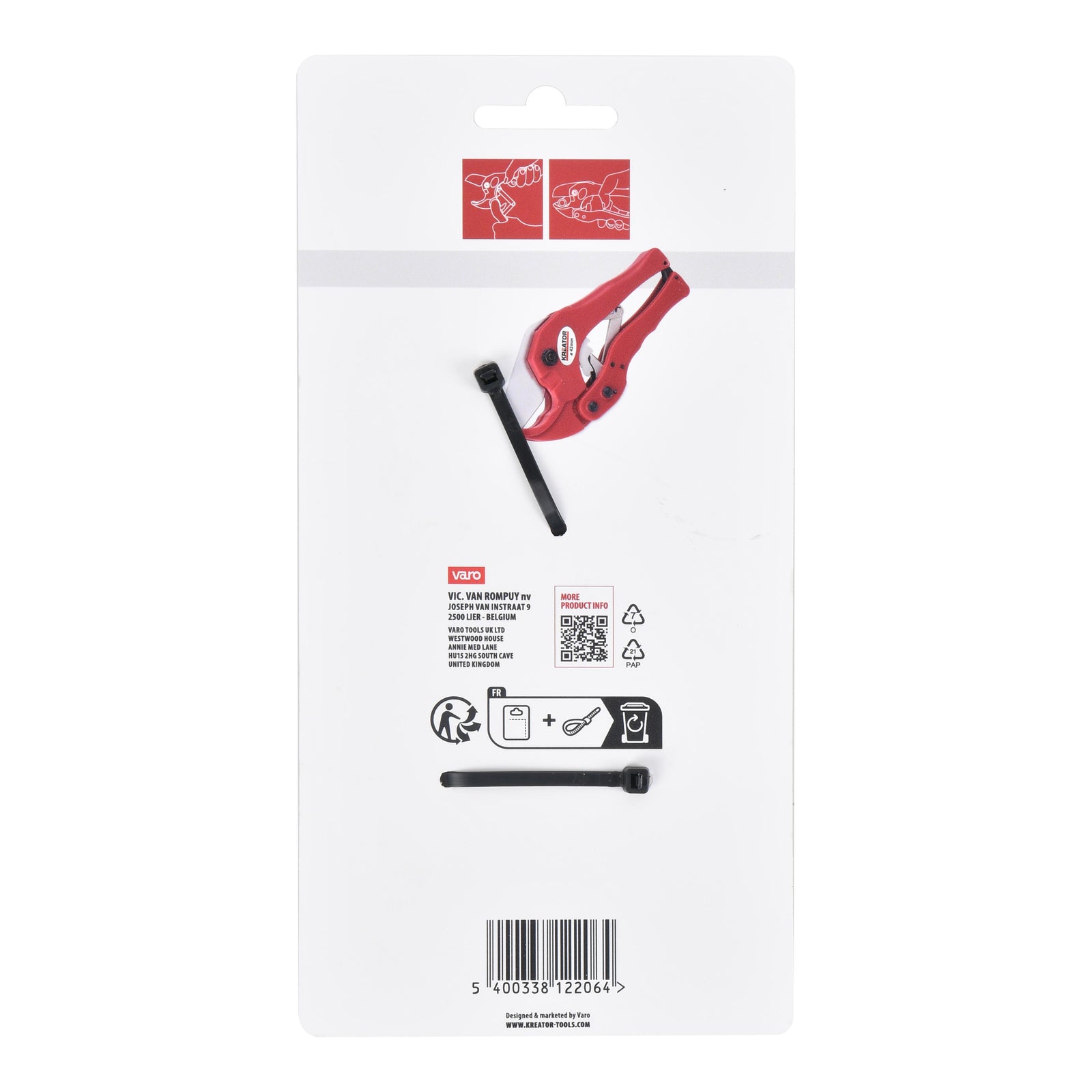PVC Saks Ø 42 mm