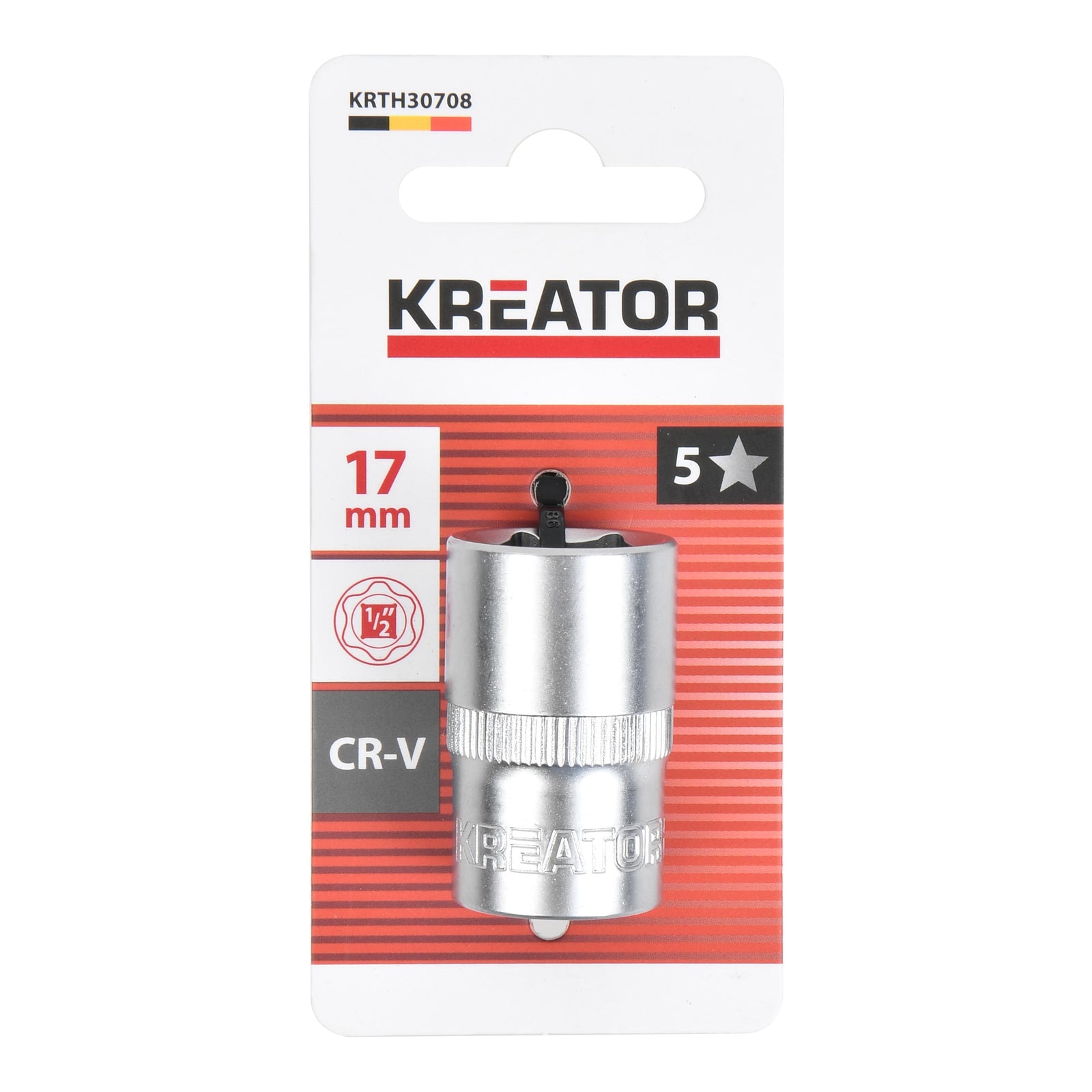 Top 17 mm 1/2'' - 6-kantet